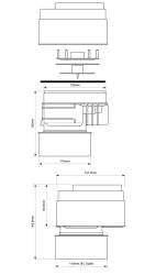 Клапан вакуумный MCALPINE MRAA1PS-CLEAR