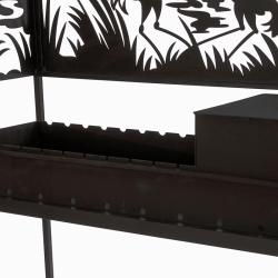 Мангал Журавли лайт 1100*450*2280 мм