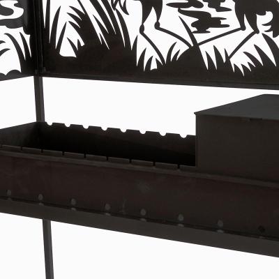 Мангал Журавли лайт 1100*450*2280 мм