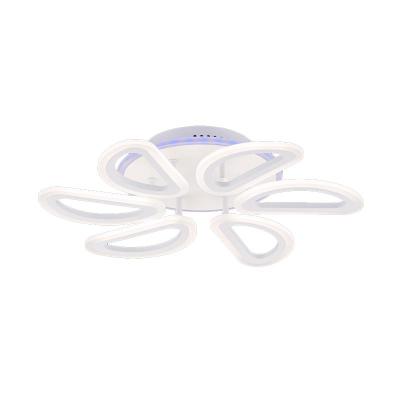 Люстра ЛАЙТ СФЕРА 9806/6 WT+RGB Белый