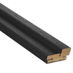 Брус коробочный ALBERO телескопический черное дерево 2070*70 мм