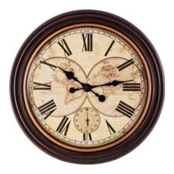 Часы настенные LEFARD 50.7*7.5 см SWISS HOME /220-177/