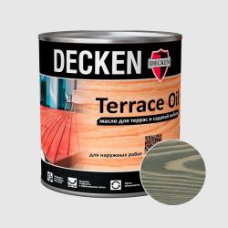 Масло DECKEN Terrase Oil Spice для террас Графит 0,75 л