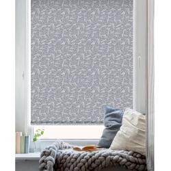 Рулонная штора PIKAMO Аргос серый 48х170 см