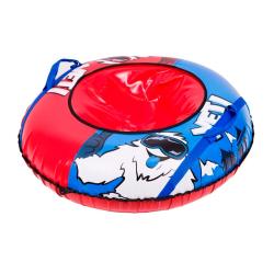 Санки-ватрушка d  93 см "YETI" Верх /низ ПВХ 650 гр./до 80 кг/ТЯНИТОЛКАЙ 