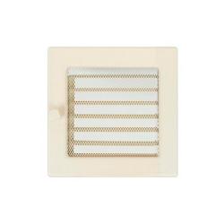 Решетка каминная KRATKI кремовый 170*170 мм