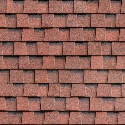 Гибкая черепица SHINGLAS Ранчо Красный