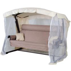 Качели садовые УДАЧНАЯ МЕБЕЛЬ Мерида премиум Коричневый 237*174*139 см