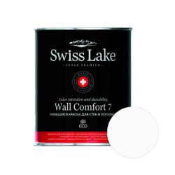 Краска SWISS LAKE Wall Comfort 7 для стен и потолков 0,9 л