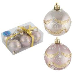 Набор шаров ВОЛШЕБНАЯ СТРАНА Орнамент 6 см