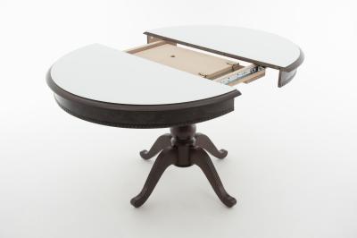 Стол АВРОРА Фабрицио1 Круг Белый