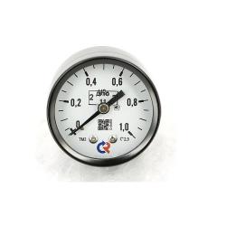 Манометр аксиальный РОСМА ТМ-210T.00 50 мм 0-10 бар 1/4"