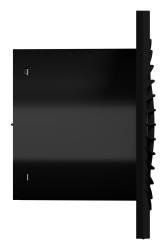 Вентилятор осевой DICITI Slim 4C matt black 90 м³/ч