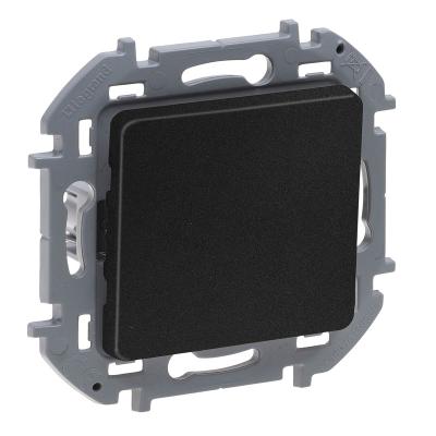 Механизм выключателя LEGRAND Inspiria 1 клавиша антрацит 673603