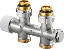 Узел запорно-присоединительный OVENTROP Multiblock T прямой 1/2*3/4" НР-ЕК 1014083