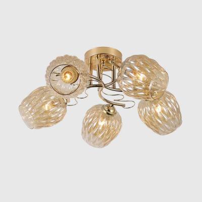 Люстра ЛАЙТ СФЕРА 06718/5 Gold Золото