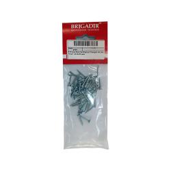 Саморез по дереву острый белый 3,5*16 мм 50 шт