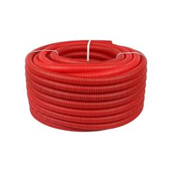 Кожух гофрированный VARMEGA для трубы красный 16 мм