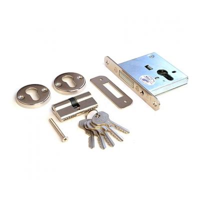 Замок врезной ПРОСАМ 1-2-0 Хром 089500