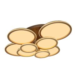 Люстра ЛАЙТ СФЕРА 9301/2*4 Champagne gold Золотое шампанское