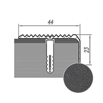 Профиль угловой НОВОСЕЛ У 7.13 Серебро 2 м