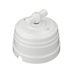 Выключатель ТМ МЕЗОНИНЪ Усадьба 1 клавиша проходной белый GE30404-01