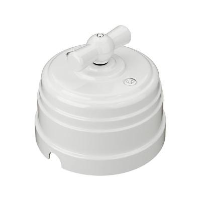 Выключатель ТМ МЕЗОНИНЪ Усадьба 1 клавиша проходной белый GE30404-01