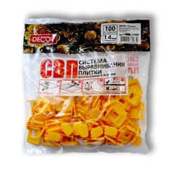 Зажимы для СВП DECOR Ворота 1,4 мм 100 шт