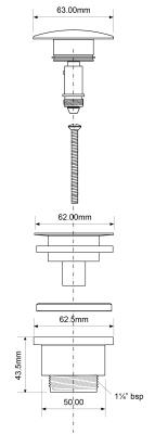 Выпуск MCALPINE BCWP60-MBL