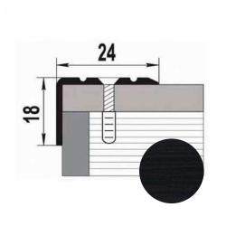 Профиль угловой ЛУКА ПУ 03 Венге 094 2,7 м