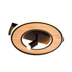 Люстра FAVOURITE Olika 4438-2C Черный, дерево