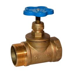 Клапан пожарный латунный прямой Ду 50 ВР-НР