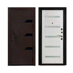 Дверь металлическая СТАЛЬНОЙ СТИЛЬ Брауни правая 2050*960 мм