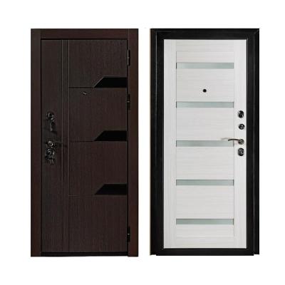 Дверь металлическая СТАЛЬНОЙ СТИЛЬ Брауни правая 2050*960 мм