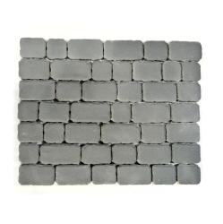 Плитка тротуарная BRAER Ривьера Серый