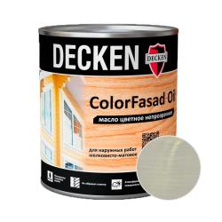 Масло DECKEN Color Fasad Oil Trend Серый песок 2,5 л