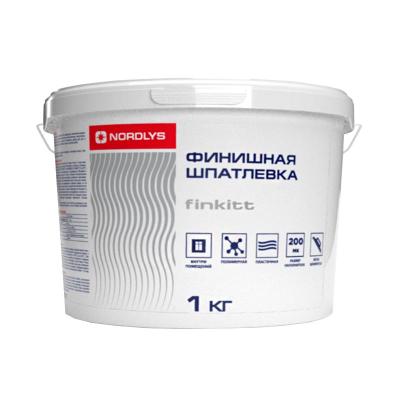 Шпатлевка NORDLYS Finkitt готовая финишная 1 кг