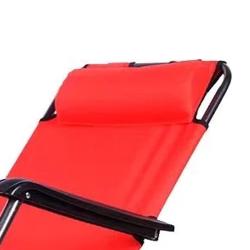 Кресло-шезлонг ECOS Красный 153*59,5*81 см