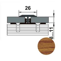 Профиль Т-образный ЛУКА ПС 11 Дуб универсал 084 2,7 м