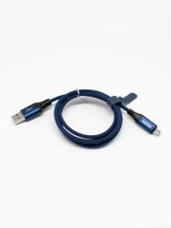 Кабель USB OXION синий OX-DCC333BL