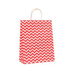 Пакет бум. 33*26*12см Ломанные линии /10523302/UPAK LAND/