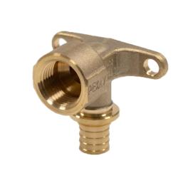 Уголок REHAU Rautitan MX комбинированный с креплением 16 мм 1/2" ВР 