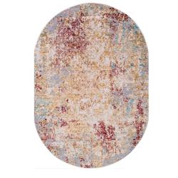 Ковер TOKIO 15438A RED / BLUE овал размер 2,0*2,9 м