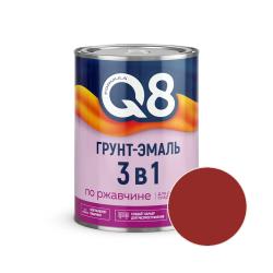 Грунт-эмаль FORMULA Q8 Красно-коричневый 0,9 кг