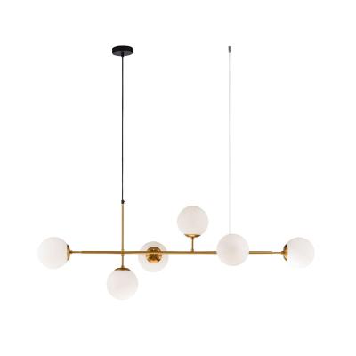 Люстра ЛАЙТ СФЕРА 5135MDM/6 BRO+W Коричневый