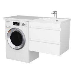 Тумба с раковиной ИРЛЕН Куба 120 R подвесная 