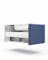 Тумба с раковиной LA FENICE Terra 60 синий 