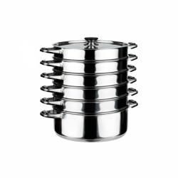 Мантоварка 30см (6 секции) нерж.сталь /Катунь/