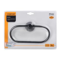 Держатель полотенца FIXSEN Comfort Black кольцо