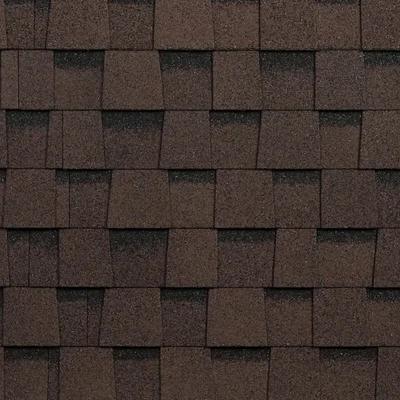 Гибкая черепица SHINGLAS Фазенда Коричневый